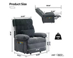 Fauteuil inclinable électrique Bestier Power Lift pour personnes âgées, inclinable électrique à angle réglable avec triple moteur, pochette latérale et fauteuil inclinable doux pour salon et chambre à coucher