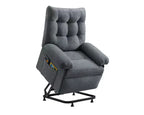 Fauteuil inclinable électrique Bestier Power Lift pour personnes âgées, inclinable électrique à angle réglable avec triple moteur, pochette latérale et fauteuil inclinable doux pour salon et chambre à coucher