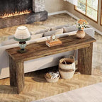 Lantine Table console extra longue de 180 cm pour salon