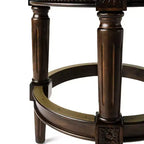 Tabourets de bar pivotants sans dossier Maven Lane 26 Pullman hauteur comptoir en similicuir
