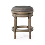 Tabourets de bar pivotants sans dossier Maven Lane 26 Pullman hauteur comptoir en similicuir