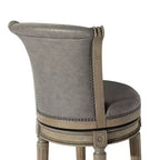Tabourets de bar pivotants Maven Lane Pullman avec similicuir
