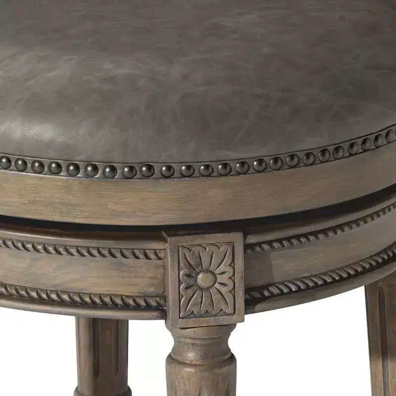 Tabourets de bar pivotants Maven Lane Pullman avec similicuir
