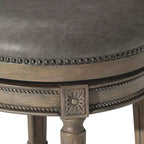 Tabourets de bar pivotants Maven Lane Pullman avec similicuir