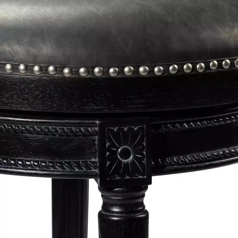 Tabourets de bar pivotants Maven Lane Pullman avec similicuir