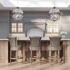 Tabourets de bar pivotants Maven Lane Pullman avec similicuir
