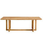 Table basse moderne rectangulaire Vatros Petite table basse en bois