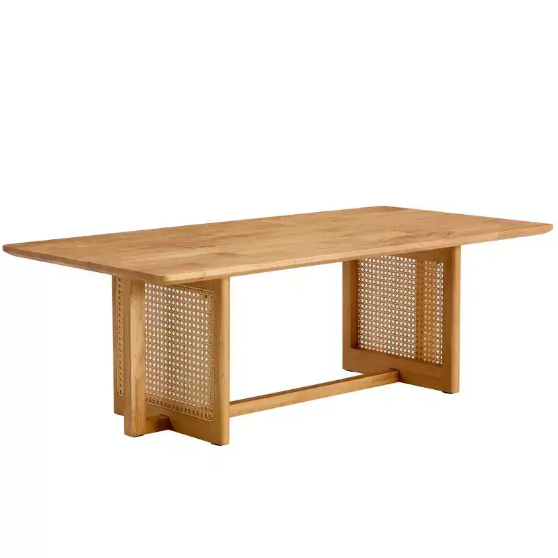 Table basse moderne rectangulaire Vatros Petite table basse en bois