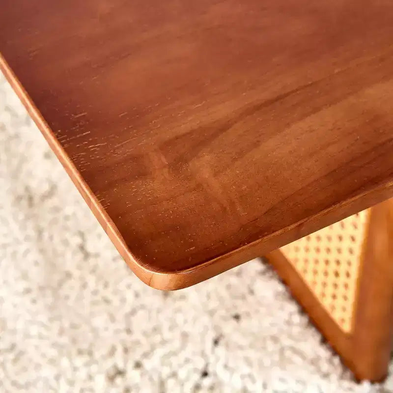 Table basse moderne rectangulaire Vatros Petite table basse en bois
