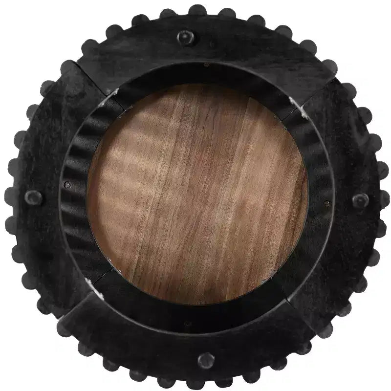 Table d'appoint ronde Zanvia 17,5 en bois d'acacia faite à la main Christopher Knight Home