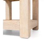 Maven Lane Paulo Table d'appoint en bois 22x22