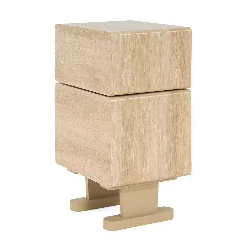 Table d'appoint inspirée du robot Amata de Christopher Knight Home avec plateau rotatif