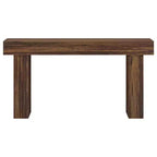 MAYEERTY Table console rustique de style campagnard de 63 pouces, table d'appoint pour entrée