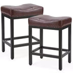 MAYEERTY Lot de 2 tabourets de bar, tabourets de cuisine pour îlot de cuisine, table de salle à manger