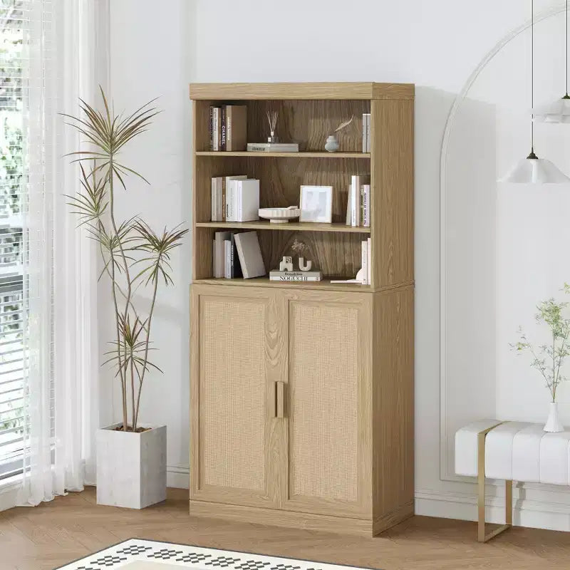Meuble d'appoint en bois PexFix avec étagères réglables