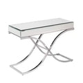 Ava Mirrored Console Table - Silver - SEI