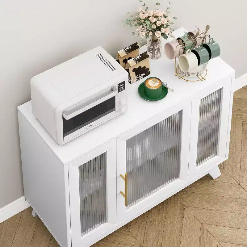 Meuble buffet avec rangement, grand buffet de 36 po