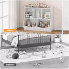 Organisateur de rangement de jouets, étagère à livres pour enfants avec meuble de rangement, organisateur de jouets pour chambre d'enfant, salle de jeux, crèche
