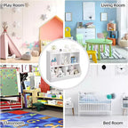 Organisateur de rangement de jouets, étagère à livres pour enfants avec meuble de rangement, organisateur de jouets pour chambre d'enfant, salle de jeux, crèche
