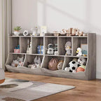 Organisateur de rangement de jouets, étagère à livres pour enfants avec meuble de rangement, organisateur de jouets pour chambre d'enfant, salle de jeux, crèche