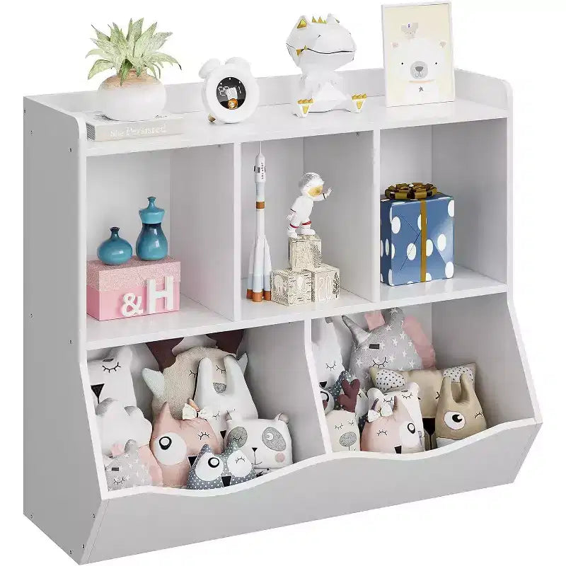 Organisateur de rangement de jouets, étagère à livres pour enfants avec meuble de rangement, organisateur de jouets pour chambre d'enfant, salle de jeux, crèche