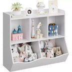 Organisateur de rangement de jouets, étagère à livres pour enfants avec meuble de rangement, organisateur de jouets pour chambre d'enfant, salle de jeux, crèche