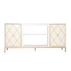 Marradi Media Console with Storage - Off-White - SEI
