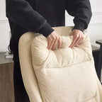 Chaise pivotante Karl Home en PU noir à dossier haut, réglable, pour l'intérieur et les loisirs