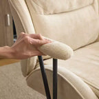 Chaise pivotante Karl Home en PU noir à dossier haut, réglable, pour l'intérieur et les loisirs