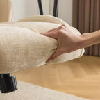 Chaise pivotante Karl Home en PU noir à dossier haut, réglable, pour l'intérieur et les loisirs