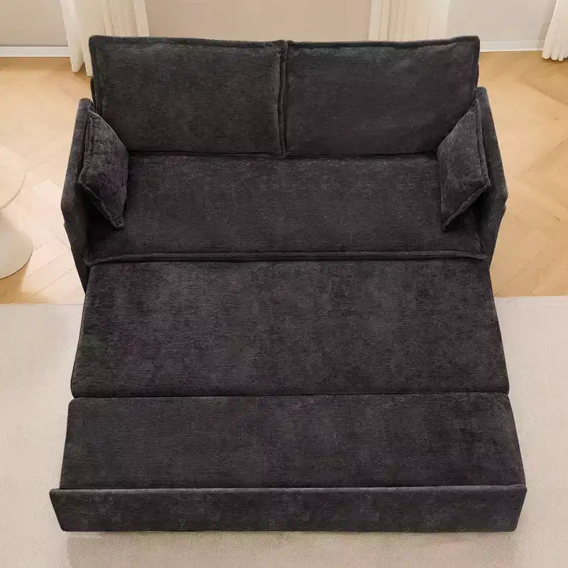 Canapé convertible Whisen avec rangement latéral et ports de charge USB/C-TYPE