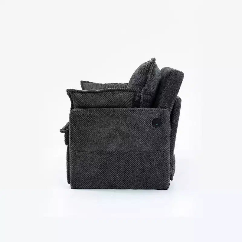 Canapé convertible Whisen avec rangement latéral et ports de charge USB/C-TYPE