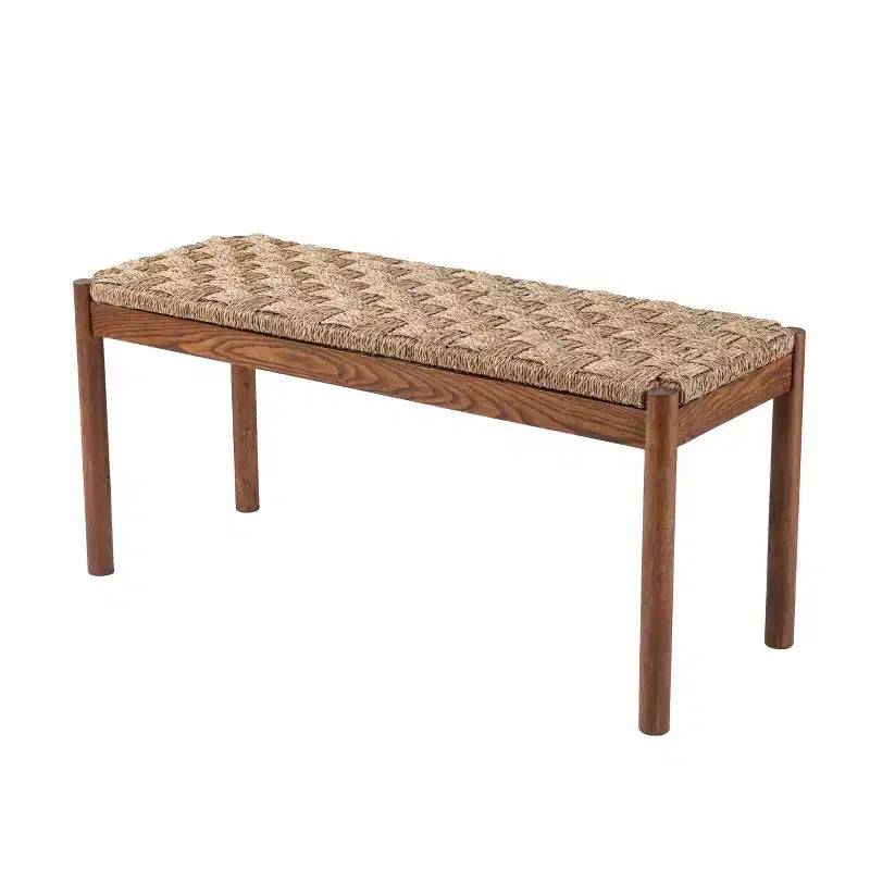 Banc en herbe de mer naturelle Scalby - Marron - SEI