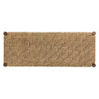 Banc en herbe de mer naturelle Scalby - Marron - SEI