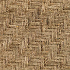 Banc en herbe de mer naturelle Scalby - Marron - SEI