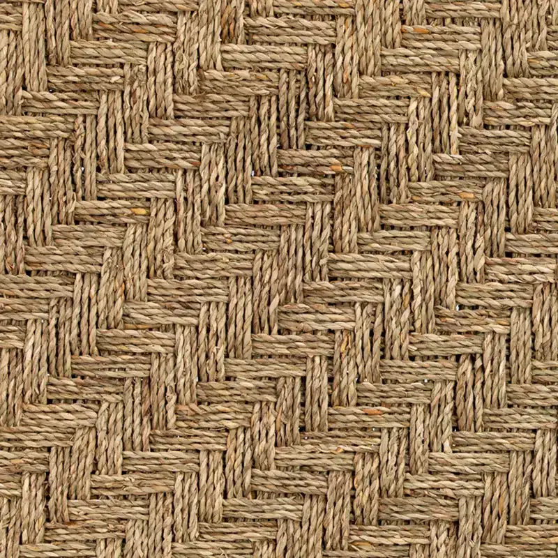 Banc en herbe de mer naturelle Scalby - Marron - SEI