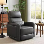 Fauteuil inclinable manuel Garvee avec pivotement à 360° et fonction bascule, revêtement en similicuir doux, soutien ergonomique