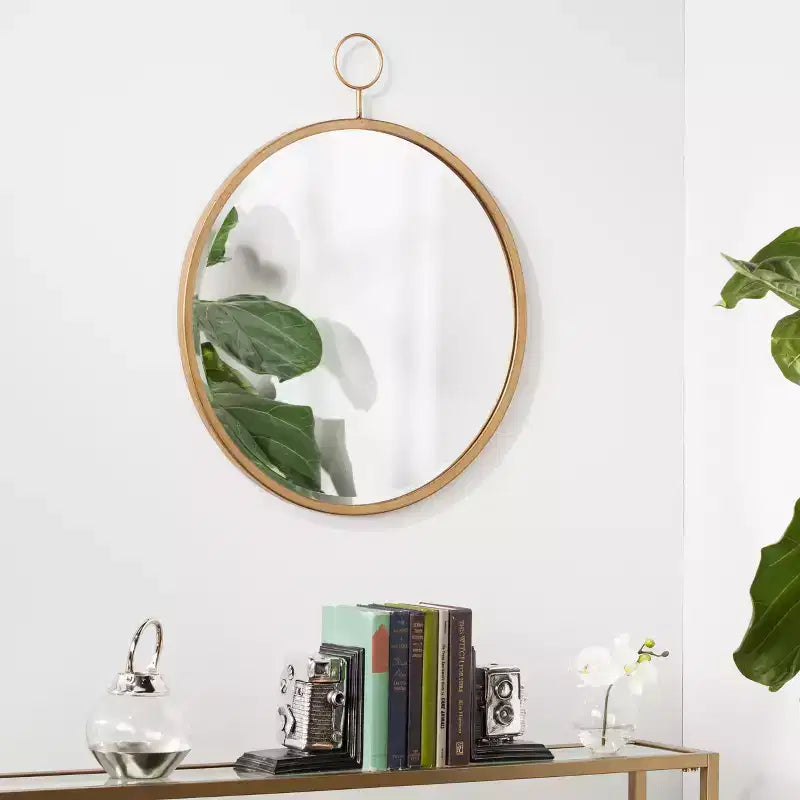 Miroir mural décoratif Lorena – Doré – SEI