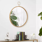Miroir mural décoratif Lorena – Doré – SEI