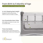 Moïse CO-SLEEPER Arm's Reach Mini Ezee 3 en 1