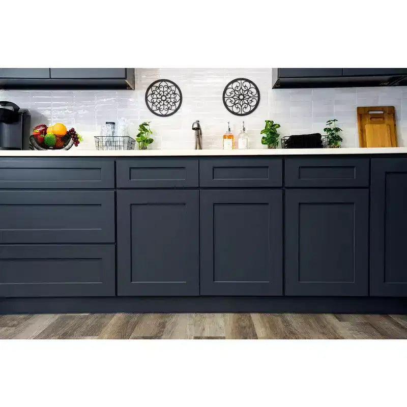 Meuble de cuisine bas CASAINC de 30,5 cm L x 87,6 cm H x 61 cm P avec 1 tiroir à fermeture douce, cadre en contreplaqué, façade à recouvrement total