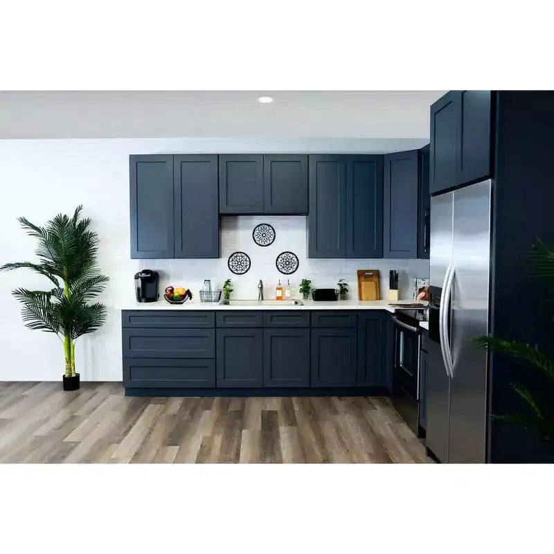Meuble de cuisine bas CASAINC de 30,5 cm L x 87,6 cm H x 61 cm P avec 1 tiroir à fermeture douce, cadre en contreplaqué, façade à recouvrement total