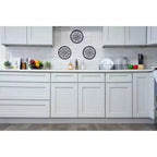 Meuble de cuisine bas CASAINC de 30,5 cm L x 87,6 cm H x 61 cm P avec 1 tiroir à fermeture douce, cadre en contreplaqué, façade à recouvrement total