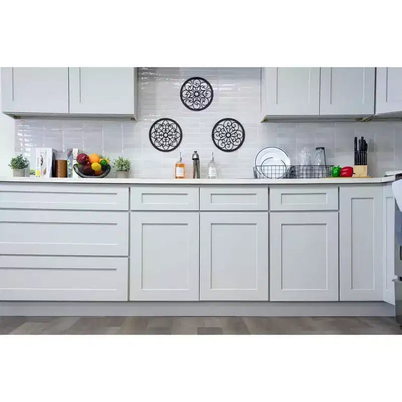 Meuble de cuisine bas CASAINC de 30,5 cm L x 87,6 cm H x 61 cm P avec 1 tiroir à fermeture douce, cadre en contreplaqué, façade à recouvrement total