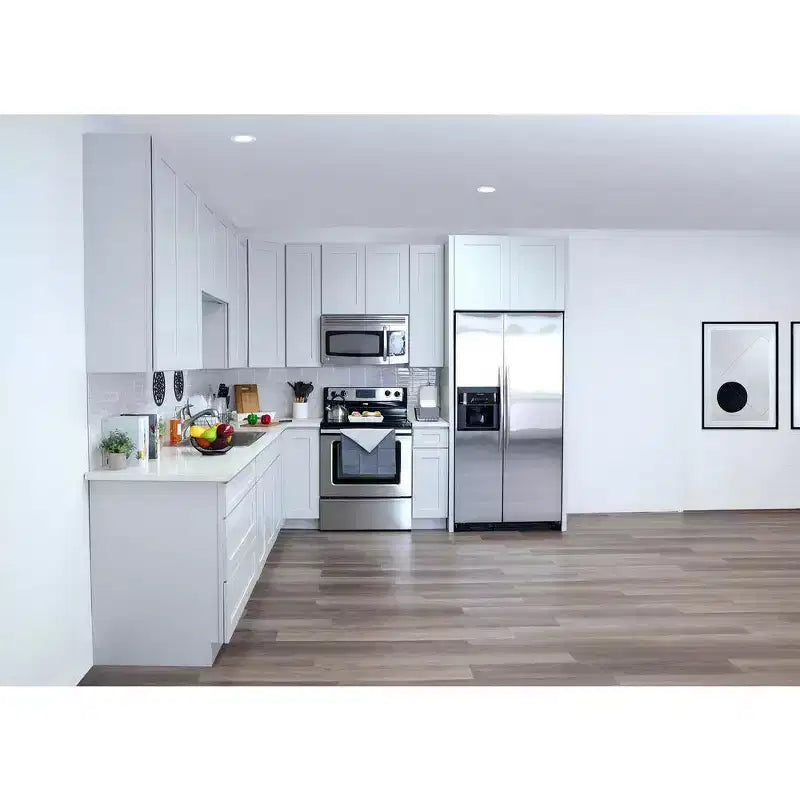 Meuble de cuisine bas CASAINC de 30,5 cm L x 87,6 cm H x 61 cm P avec 1 tiroir à fermeture douce, cadre en contreplaqué, façade à recouvrement total