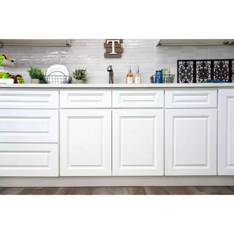Meuble de cuisine bas CASAINC de 30,5 cm L x 87,6 cm H x 61 cm P avec 1 tiroir à fermeture douce, cadre en contreplaqué, façade à recouvrement total