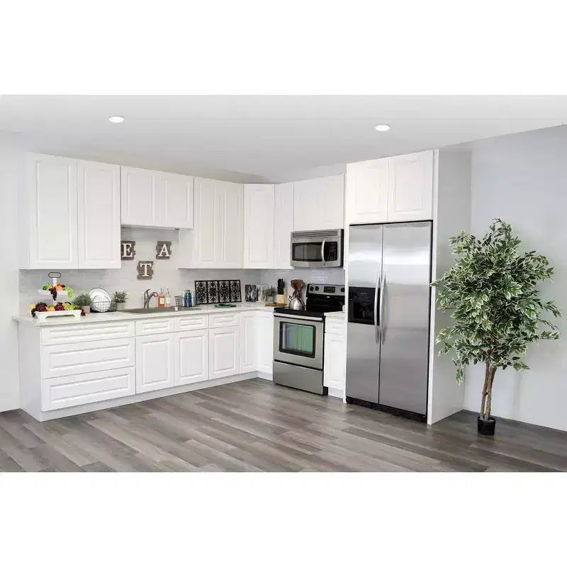 Meuble de cuisine bas CASAINC de 30,5 cm L x 87,6 cm H x 61 cm P avec 1 tiroir à fermeture douce, cadre en contreplaqué, façade à recouvrement total