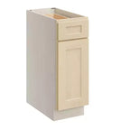 Meuble de cuisine bas CASAINC de 30,5 cm L x 87,6 cm H x 61 cm P avec 1 tiroir à fermeture douce, cadre en contreplaqué, façade à recouvrement total