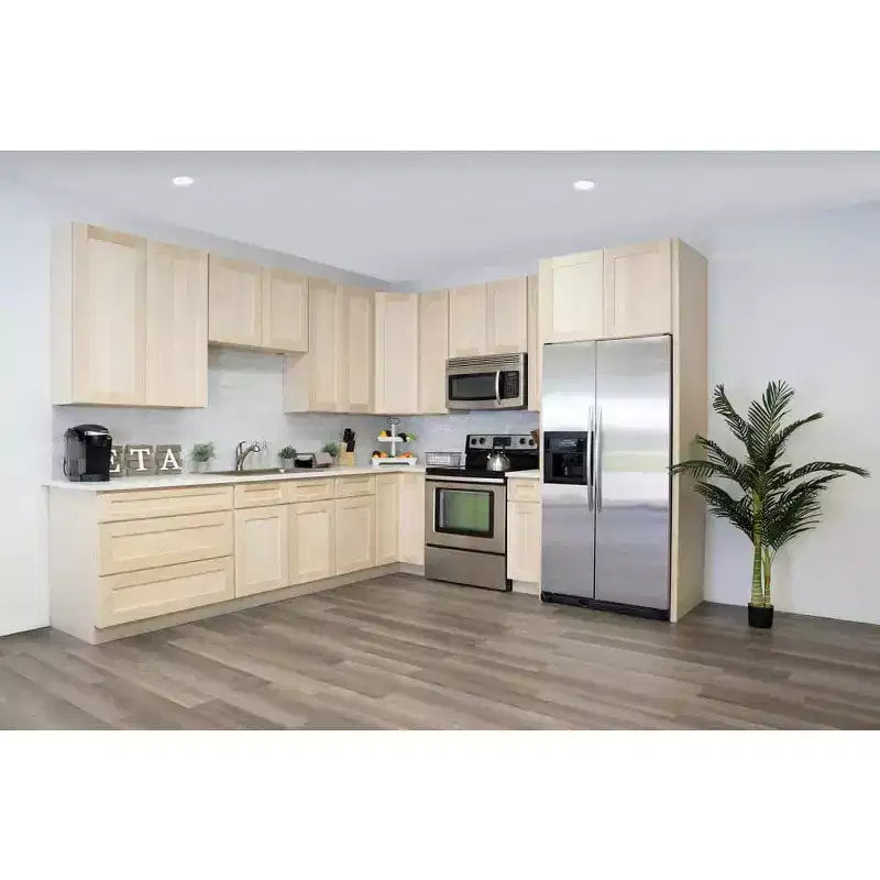 Meuble de cuisine bas CASAINC de 30,5 cm L x 87,6 cm H x 61 cm P avec 1 tiroir à fermeture douce, cadre en contreplaqué, façade à recouvrement total