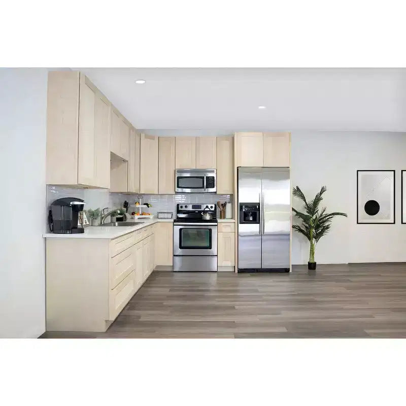 Meuble de cuisine bas CASAINC de 30,5 cm L x 87,6 cm H x 61 cm P avec 1 tiroir à fermeture douce, cadre en contreplaqué, façade à recouvrement total
